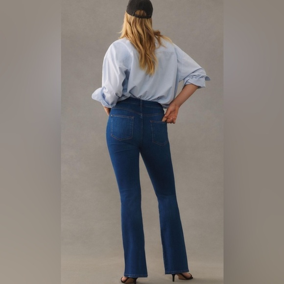 Anthropologie X Pilcro | The Icon Flare High Rise Denim Jeans High Rise 32/14 - Picture 2 of 12